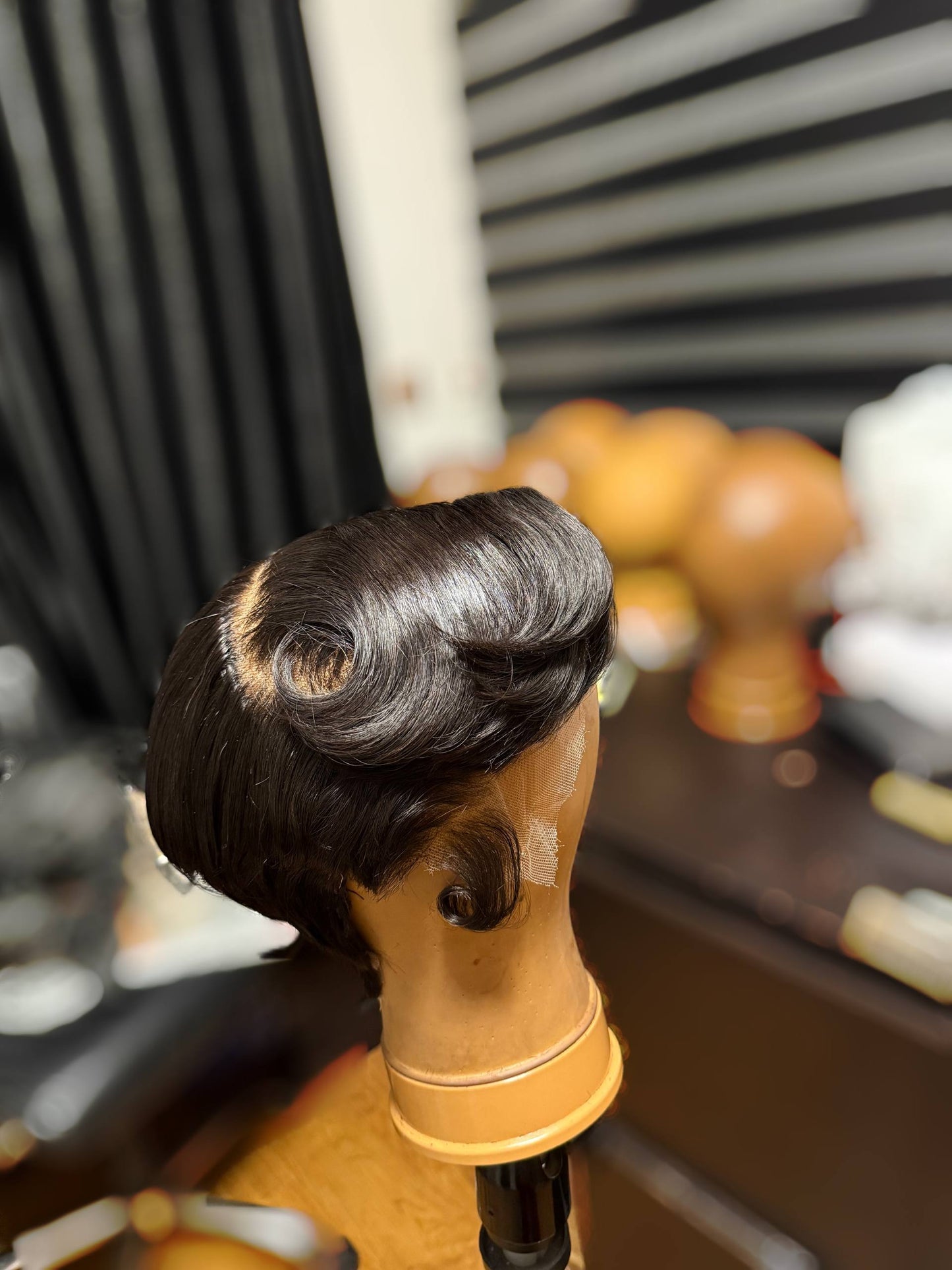 LAYERED PIXIE WITH SIDE SWOOP