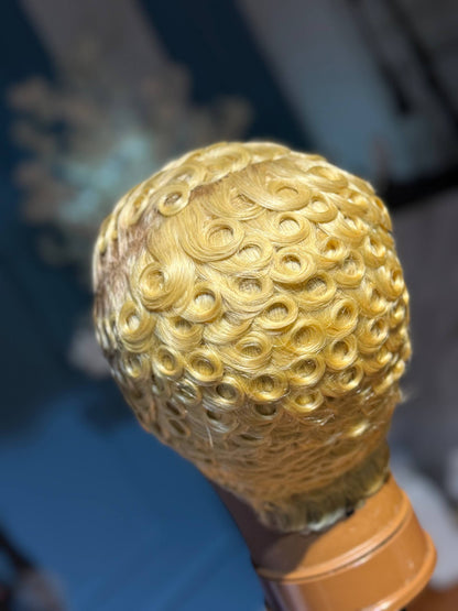 PIXIE HD WIG BLONDE