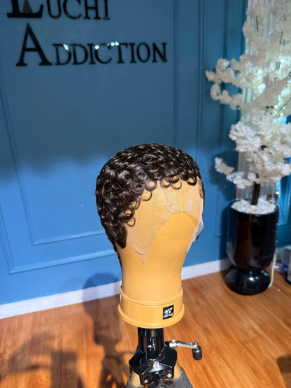 Pixie HD Glueless (curls on the forehead)