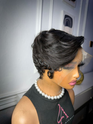 Short Pixie with Side Swoop