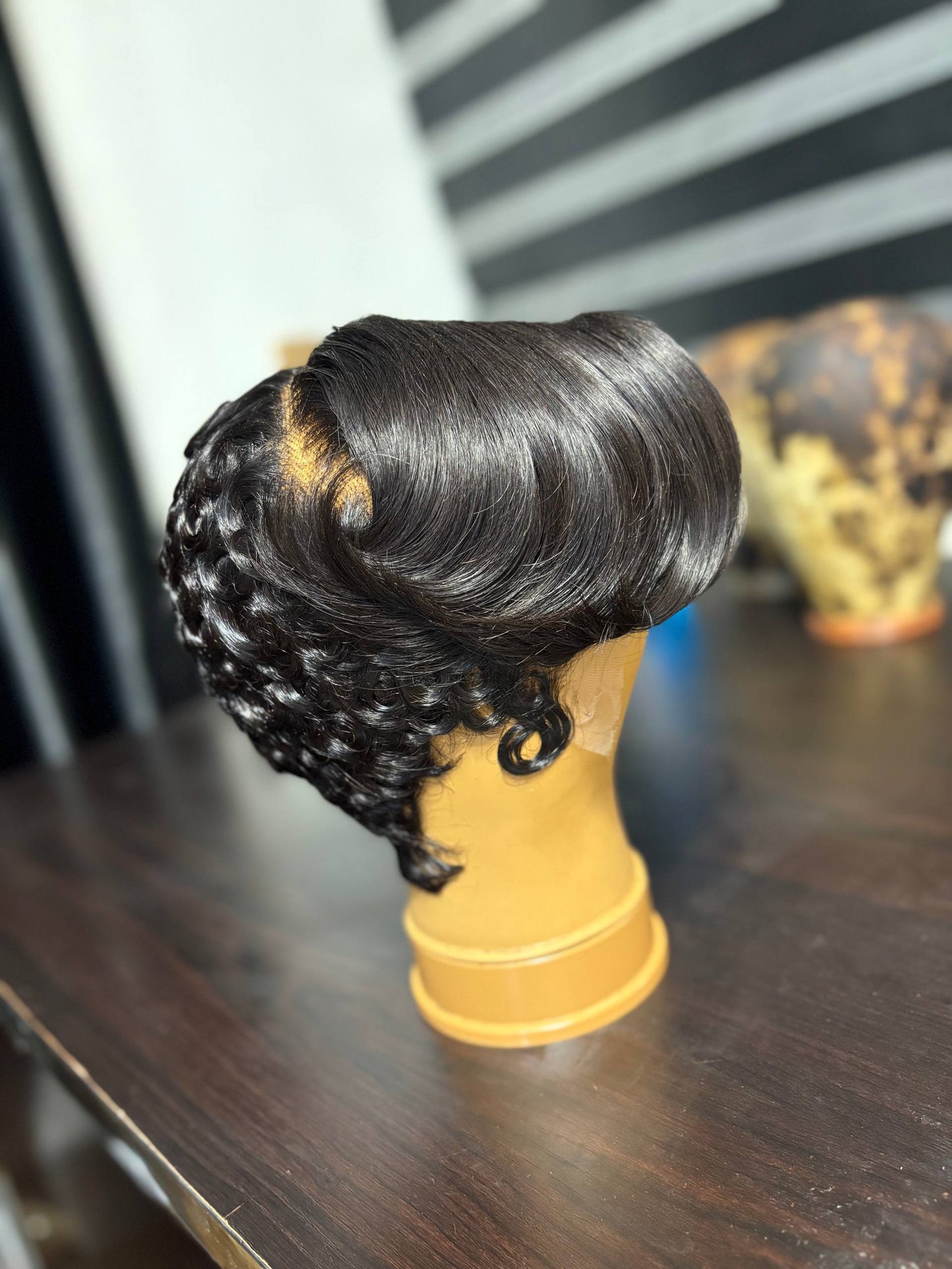 Short Pixie with Side Swoop