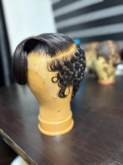 Short Pixie with Side Swoop